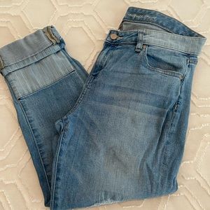 Women’s blue jeans by Soho boyfriend size 10
